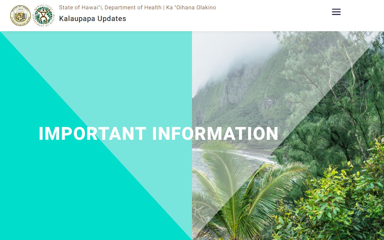 Official Kalawao governance documents