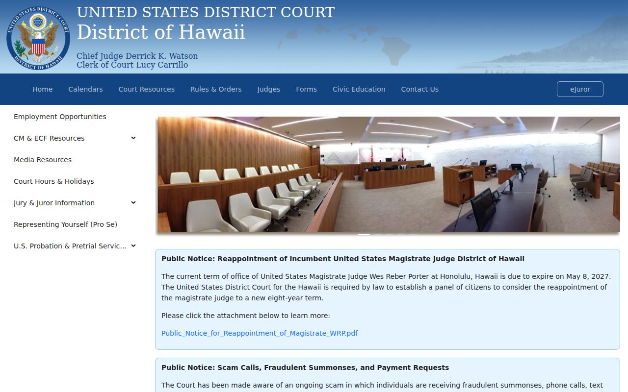 Kalawao County federal court records